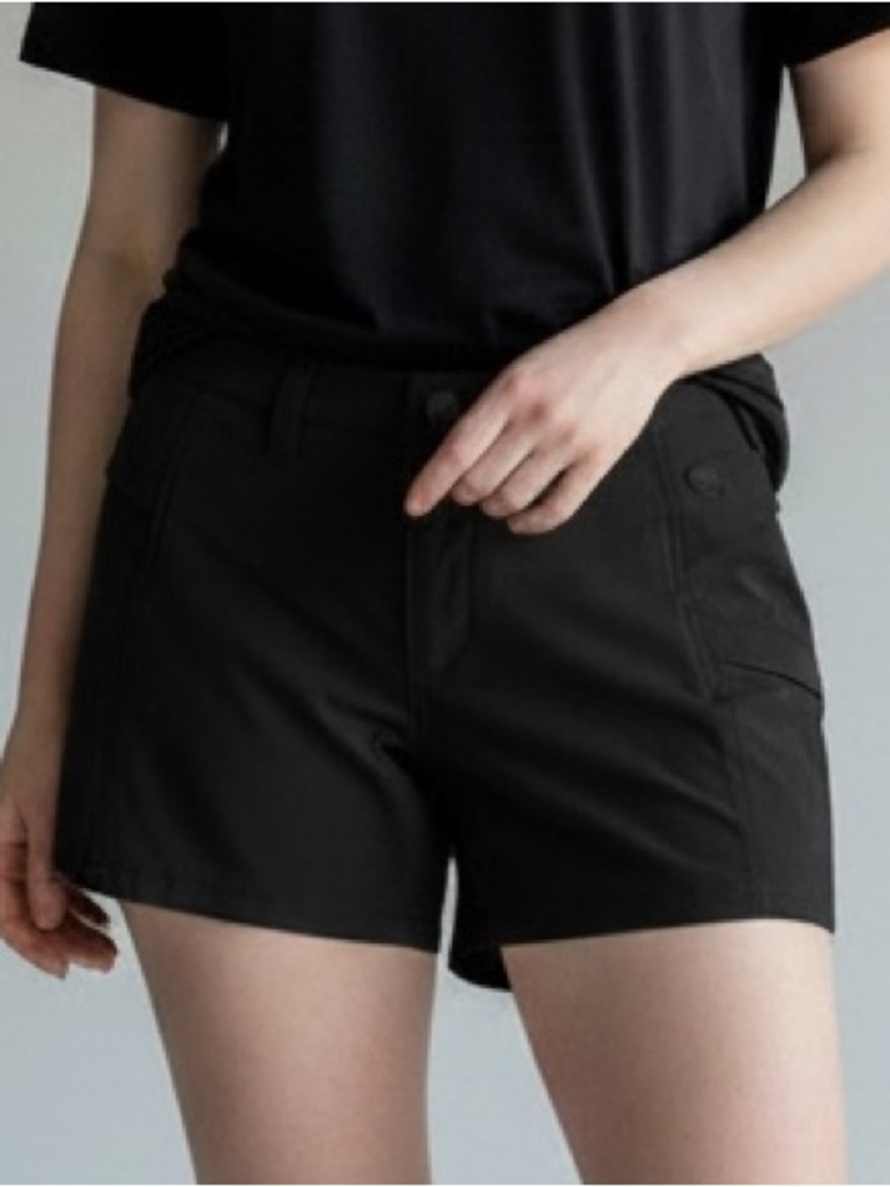 🖤 Backcountry Women’s Black/Brown Hiking Trail Shorts • Size Medium